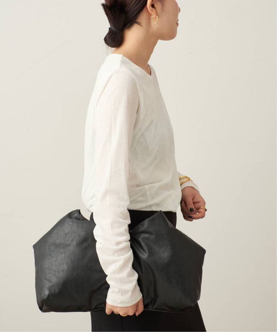 Plage balloon cotton long Tシャツ