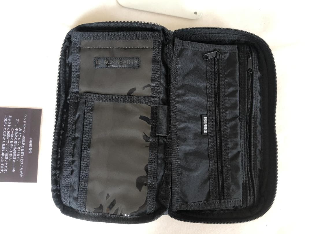 激美品　ヘッドポーター　ブラックビューティー　タンカー　トラベル　オーガナイザー