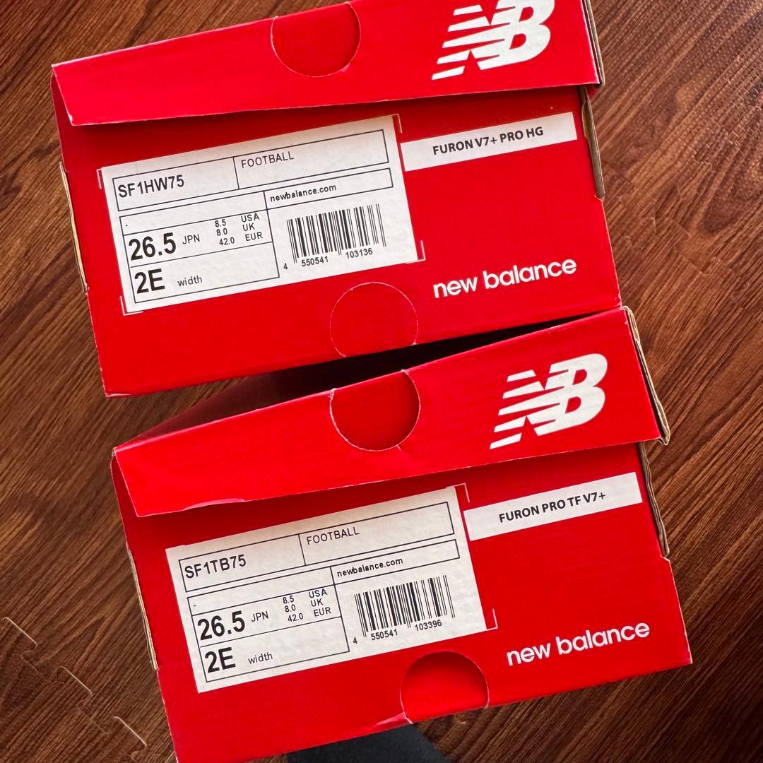 シューズ New Balance Furon v7+Pro HG & TF 26.5 2E