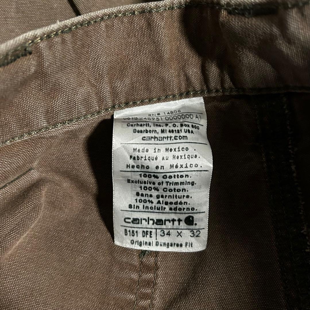 Carhartt ペインターパンツ メキシコ製 ダークブラウン W34