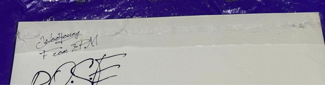 2PM ウヨン「R.O.S.E」 LPサイズ  完全生産限定盤