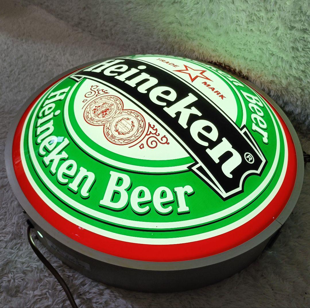 希少 非売品 ハイネケン ネオンライト 看板 店舗用 ディスプレイ 大型 電飾