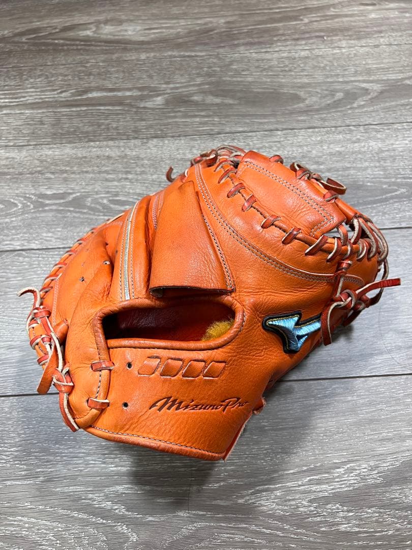 Mizuno Pro ミズノプロ 硬式ミットオレンジ