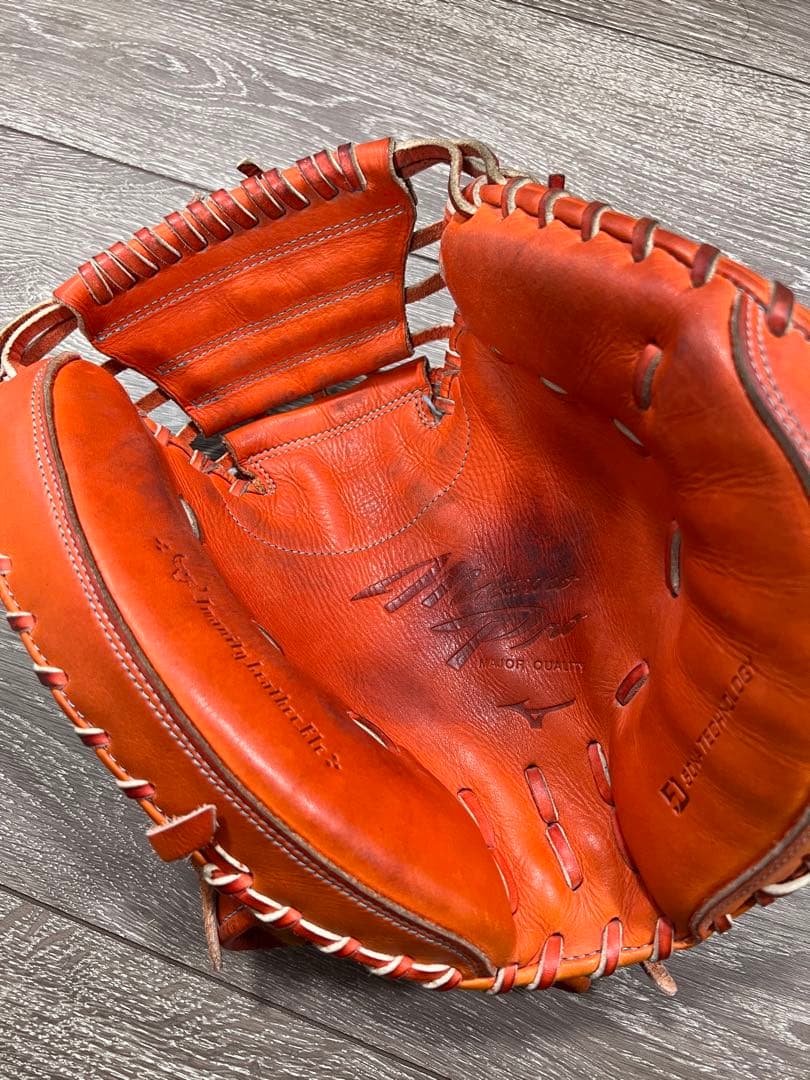 Mizuno Pro ミズノプロ 硬式ミットオレンジ