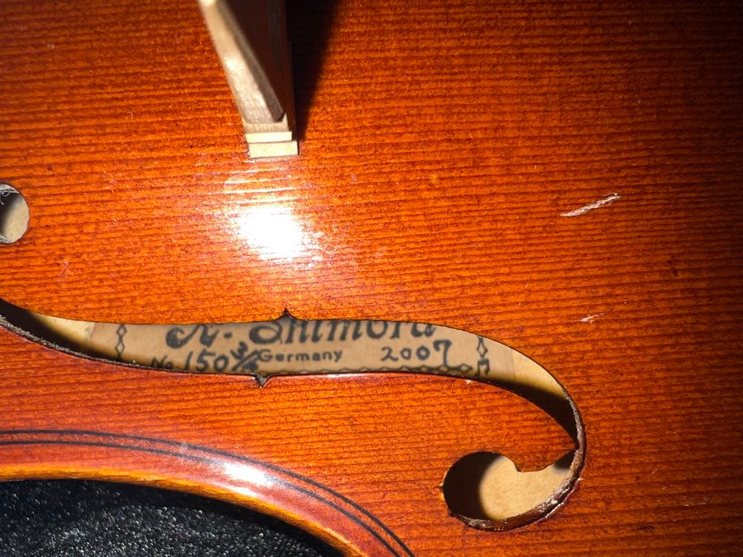 3/4 分数 バイオリン K.Shimora No.150ドイツ製 violin