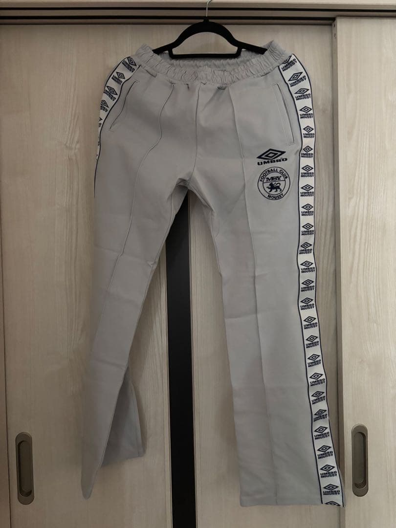 moussy Umbro グレー ジャケット トラックパンツ セット