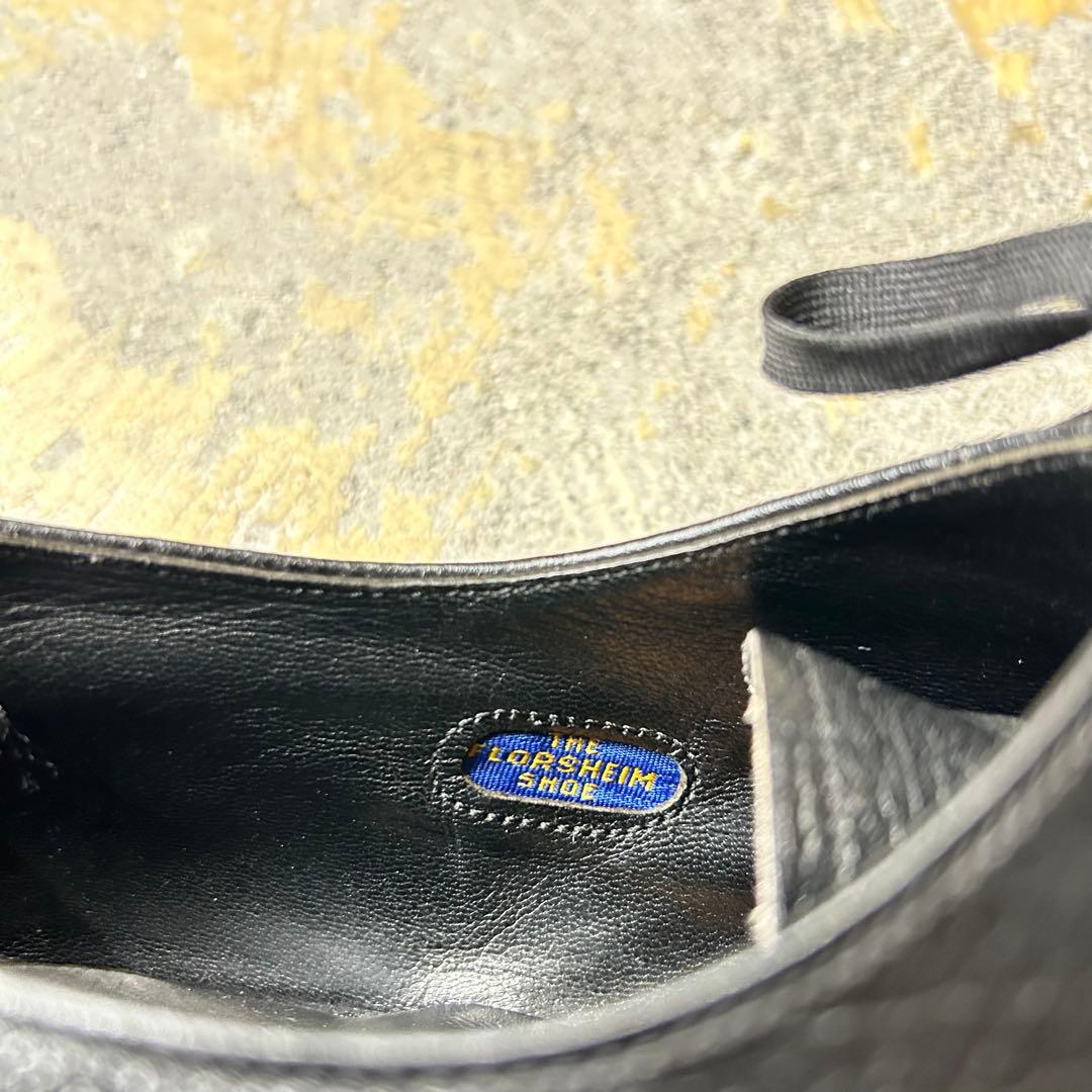 美品 60S USA FLORSHEIM 青窓 ドレスシューズ フローシャイム