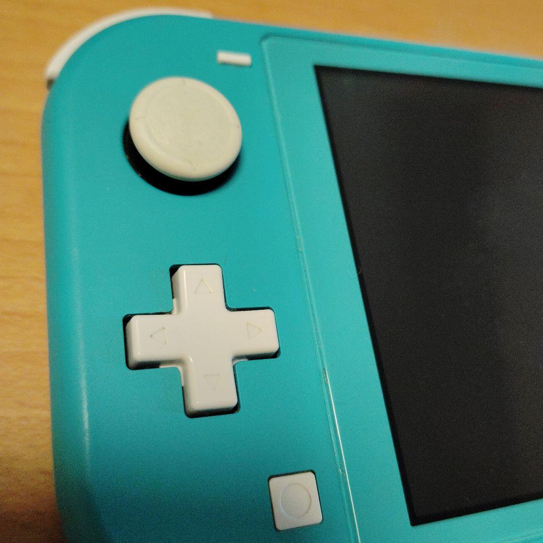 【ジャンク品】充電器付きNintendo Switch Lite ターコイズ