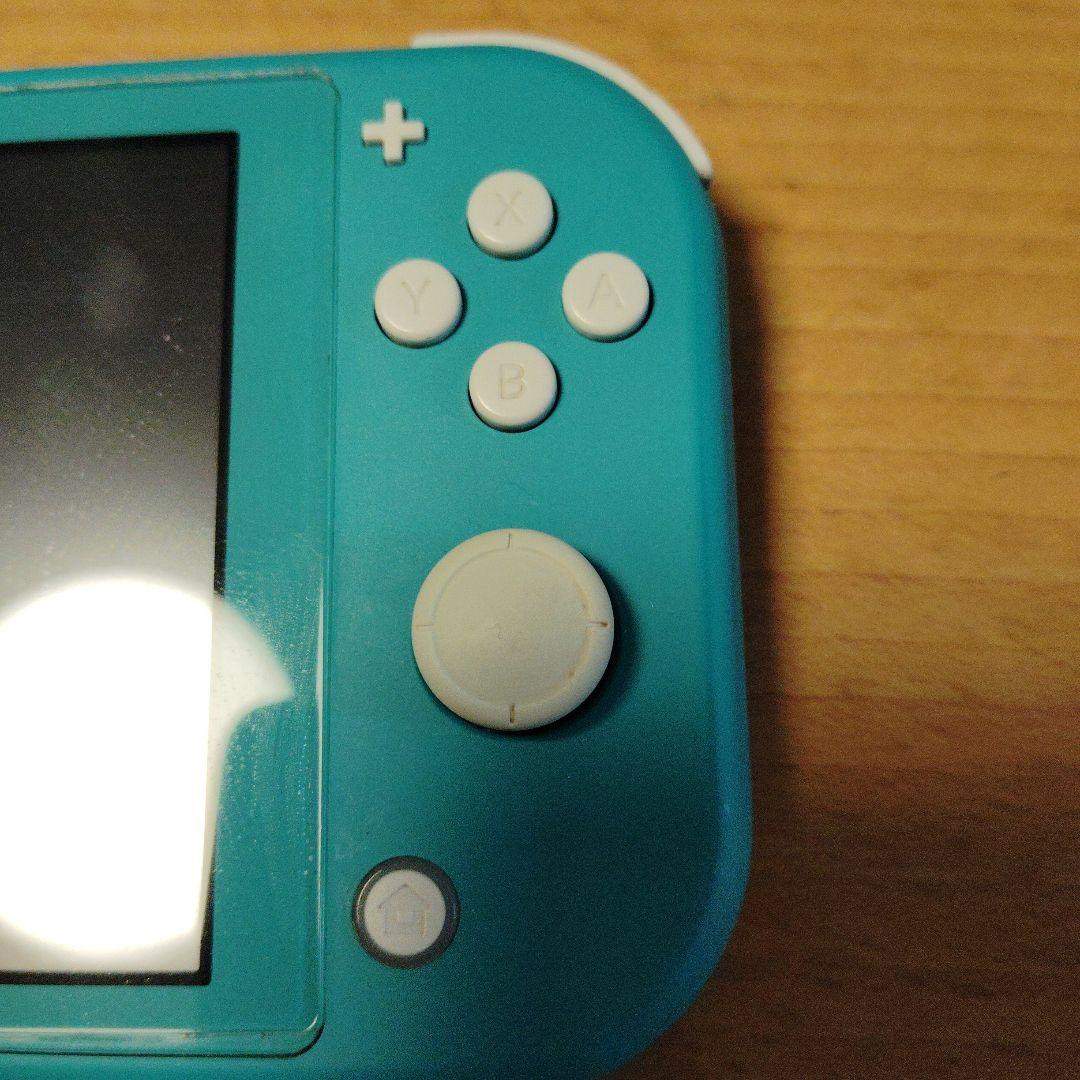 【ジャンク品】充電器付きNintendo Switch Lite ターコイズ