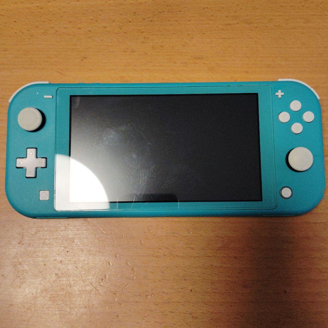 【ジャンク品】充電器付きNintendo Switch Lite ターコイズ