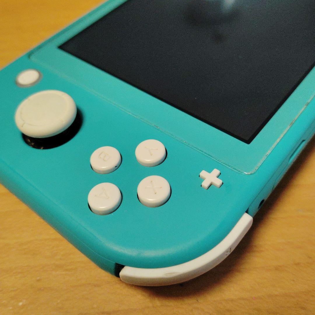 【ジャンク品】充電器付きNintendo Switch Lite ターコイズ