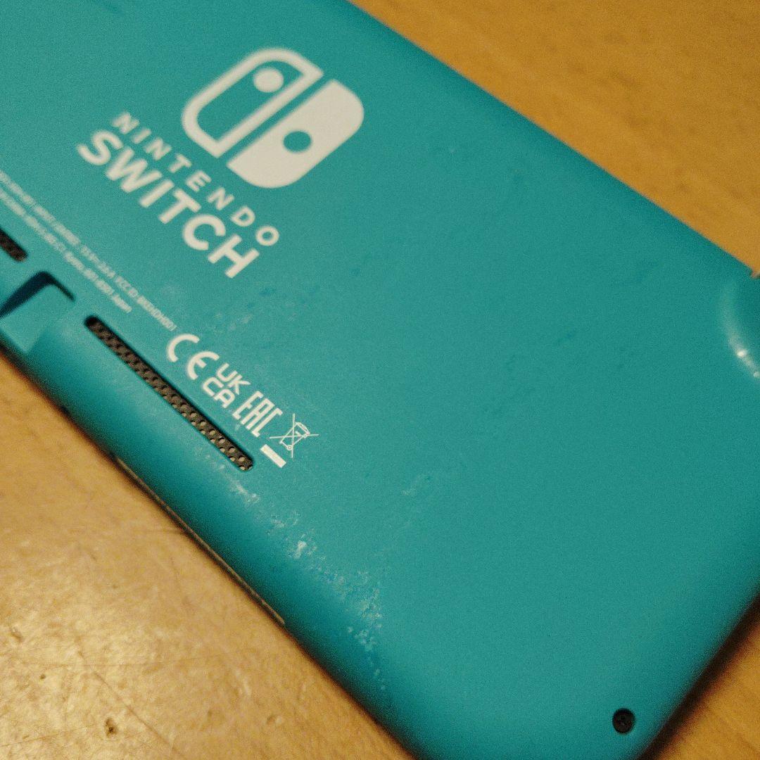 【ジャンク品】充電器付きNintendo Switch Lite ターコイズ