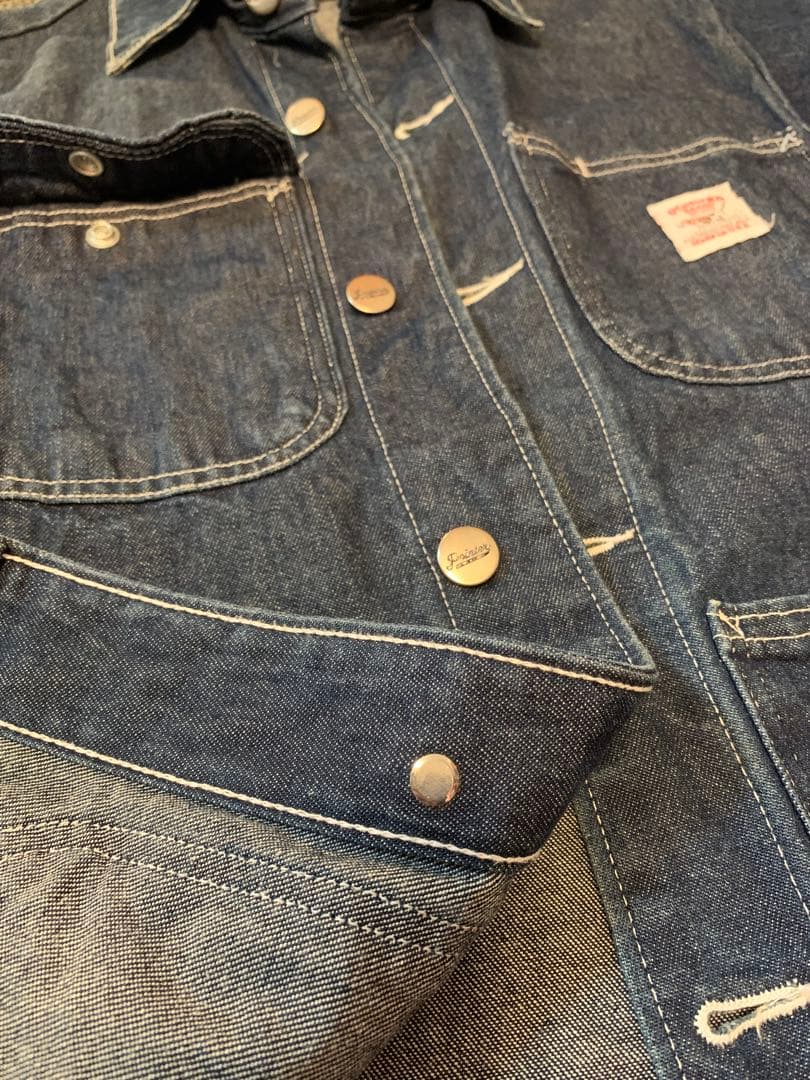POINTER ポインター デニム カバーオール XS USA製