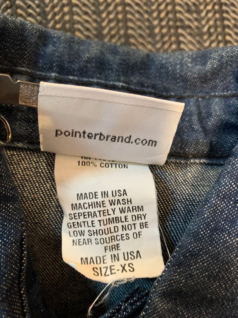 POINTER ポインター デニム カバーオール XS USA製