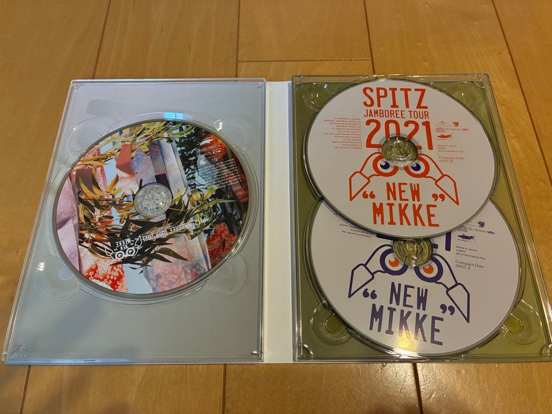 スピッツ TOUR 2021 NEW MIKKE Blu-ray 初回限定版