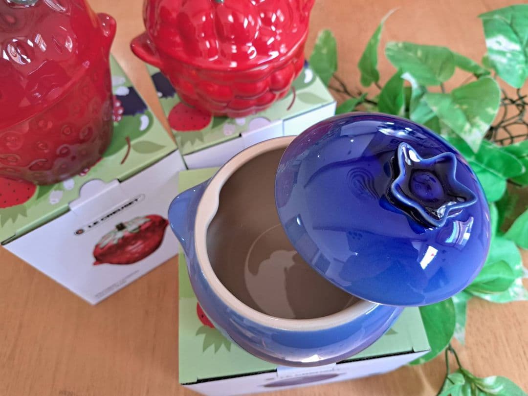 ルクルーゼ ブルーベリー 1個 レア 新品 キャセロール