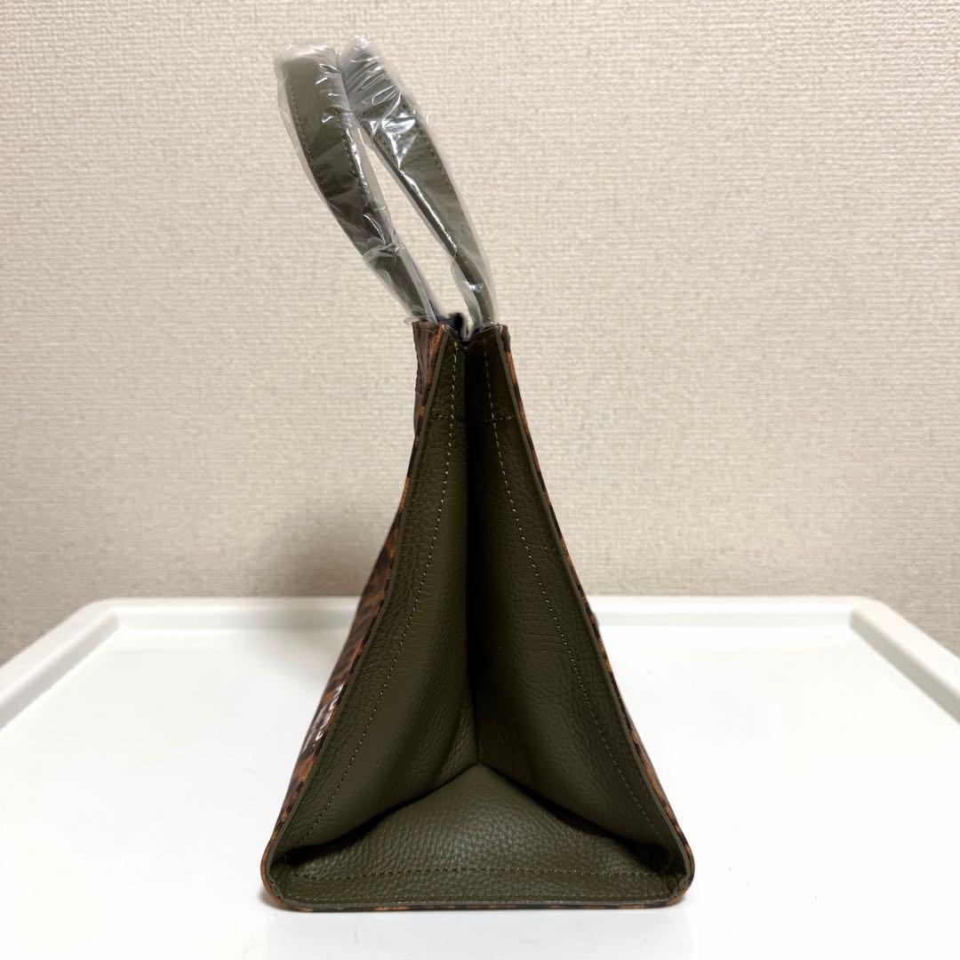 【新品未使用】ADMJ パワージェット トートバッグ レオパード