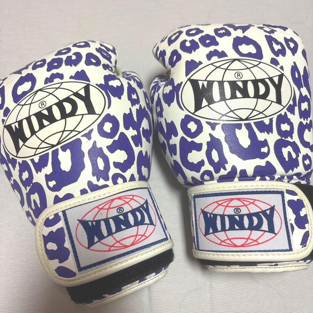 WINDY ヒョウ柄 ボクシンググローブ☆美品