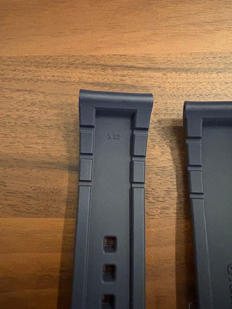 グランドセイコー Grand Seiko 22mm ネイビー　ラバーベルト