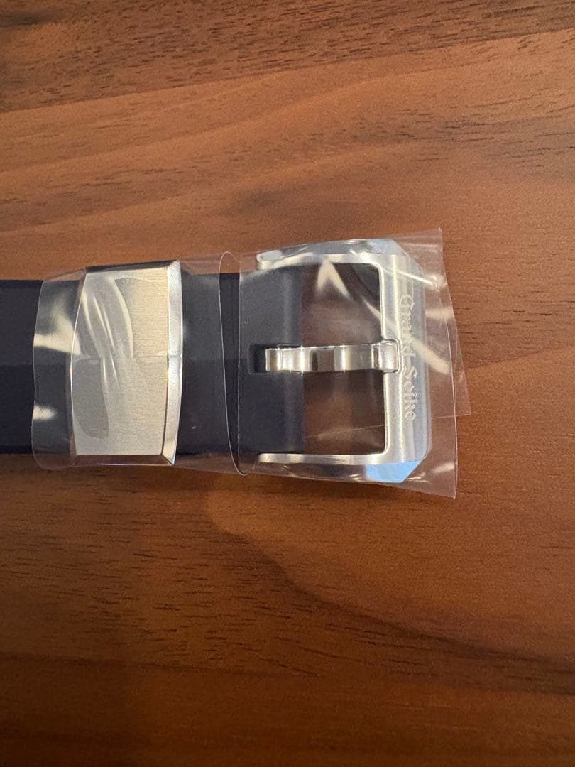 グランドセイコー Grand Seiko 22mm ネイビー　ラバーベルト