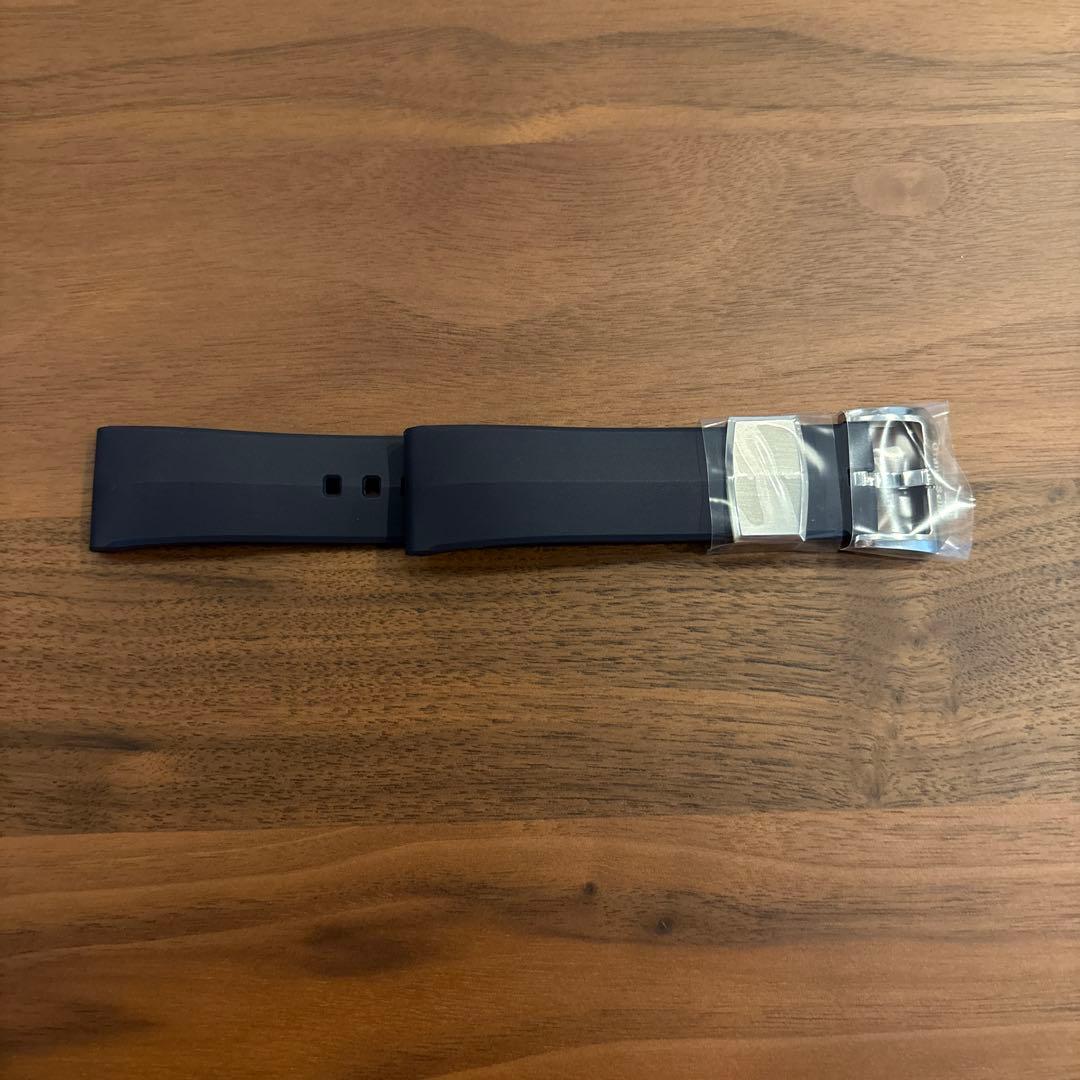 グランドセイコー Grand Seiko 22mm ネイビー　ラバーベルト