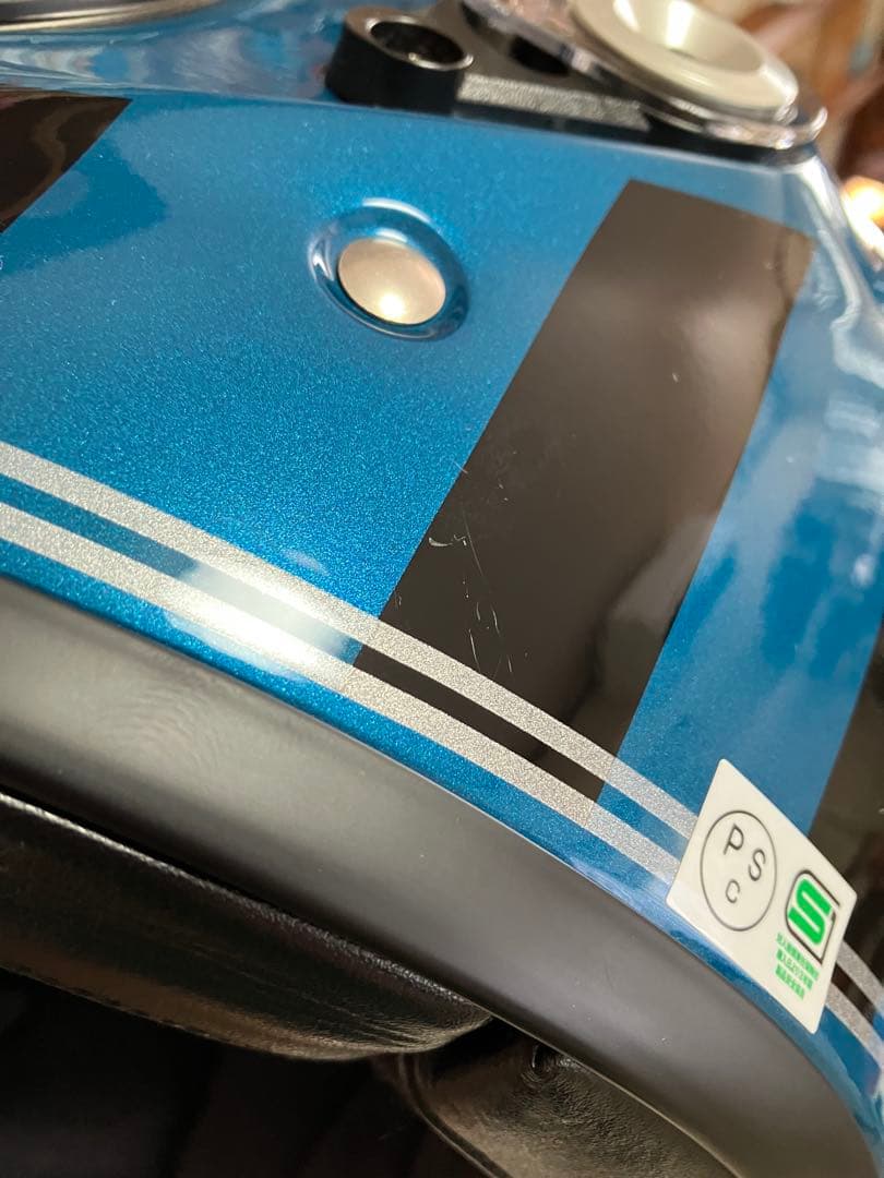 SHOEI Glamster リザレクション青Mサイズ　ミラーシールド付き