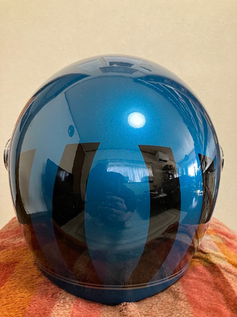 SHOEI Glamster リザレクション青Mサイズ　ミラーシールド付き