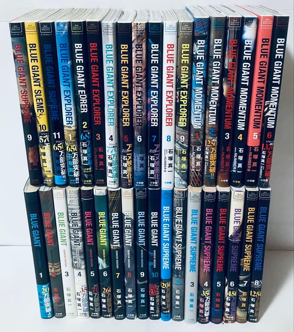 BLUE GIANT ブルージャイアント　全巻セット　合計36冊