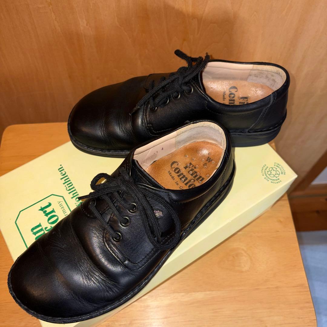 未使用級 FinnComfort 革靴24.5〜25cm ドイツ製