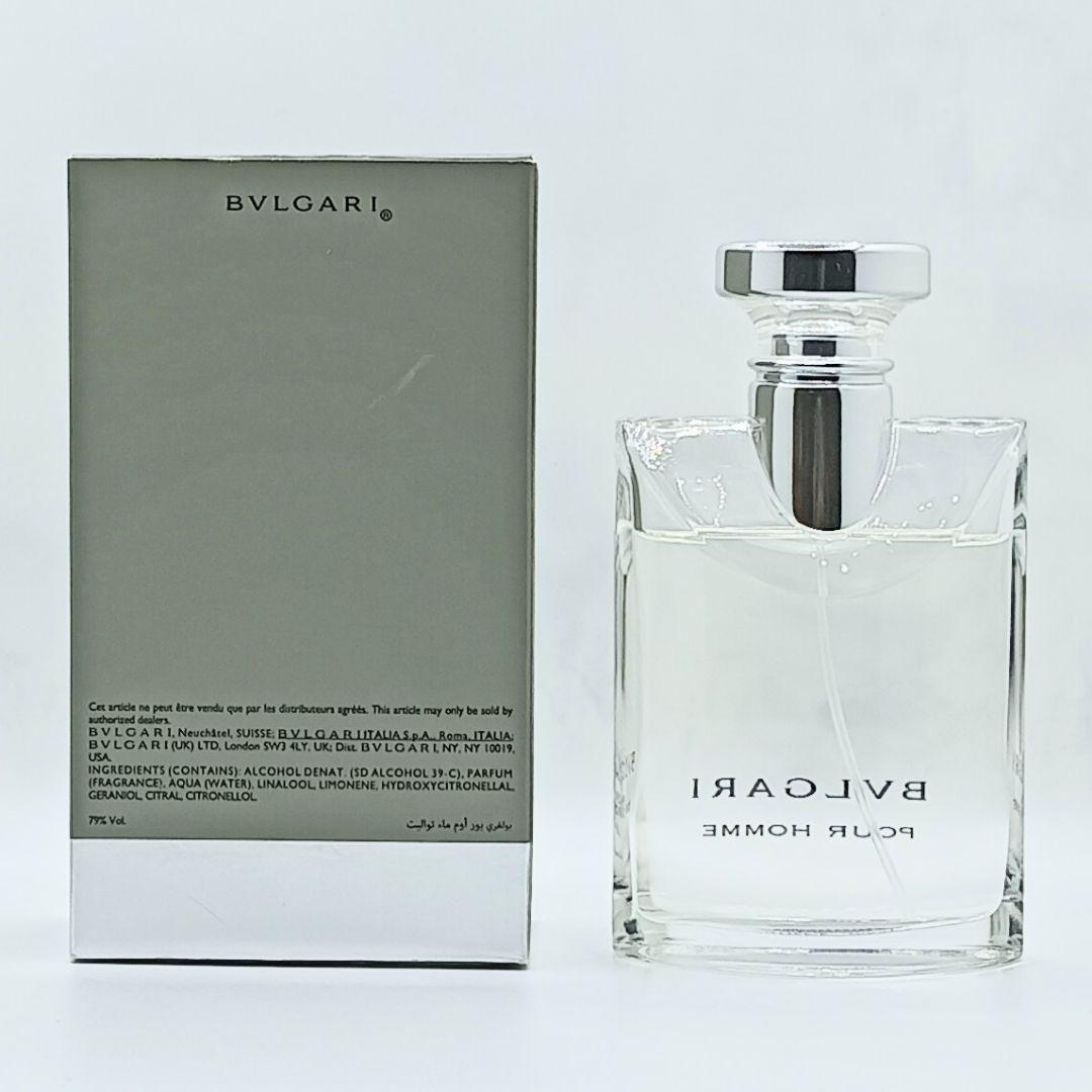残量9割 安心 正規品 ブルガリ プールオム 100ml　ブルガリプールオム