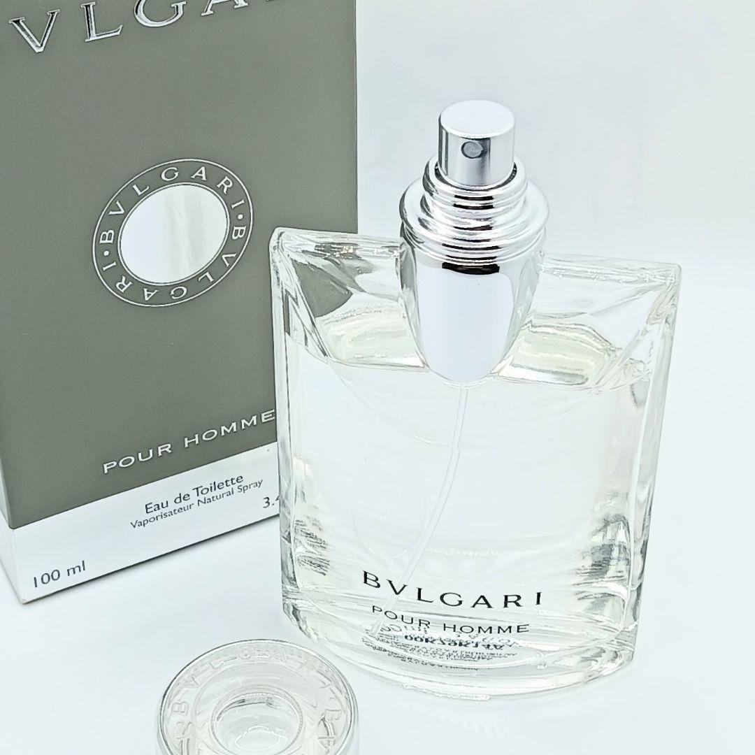 残量9割 安心 正規品 ブルガリ プールオム 100ml　ブルガリプールオム