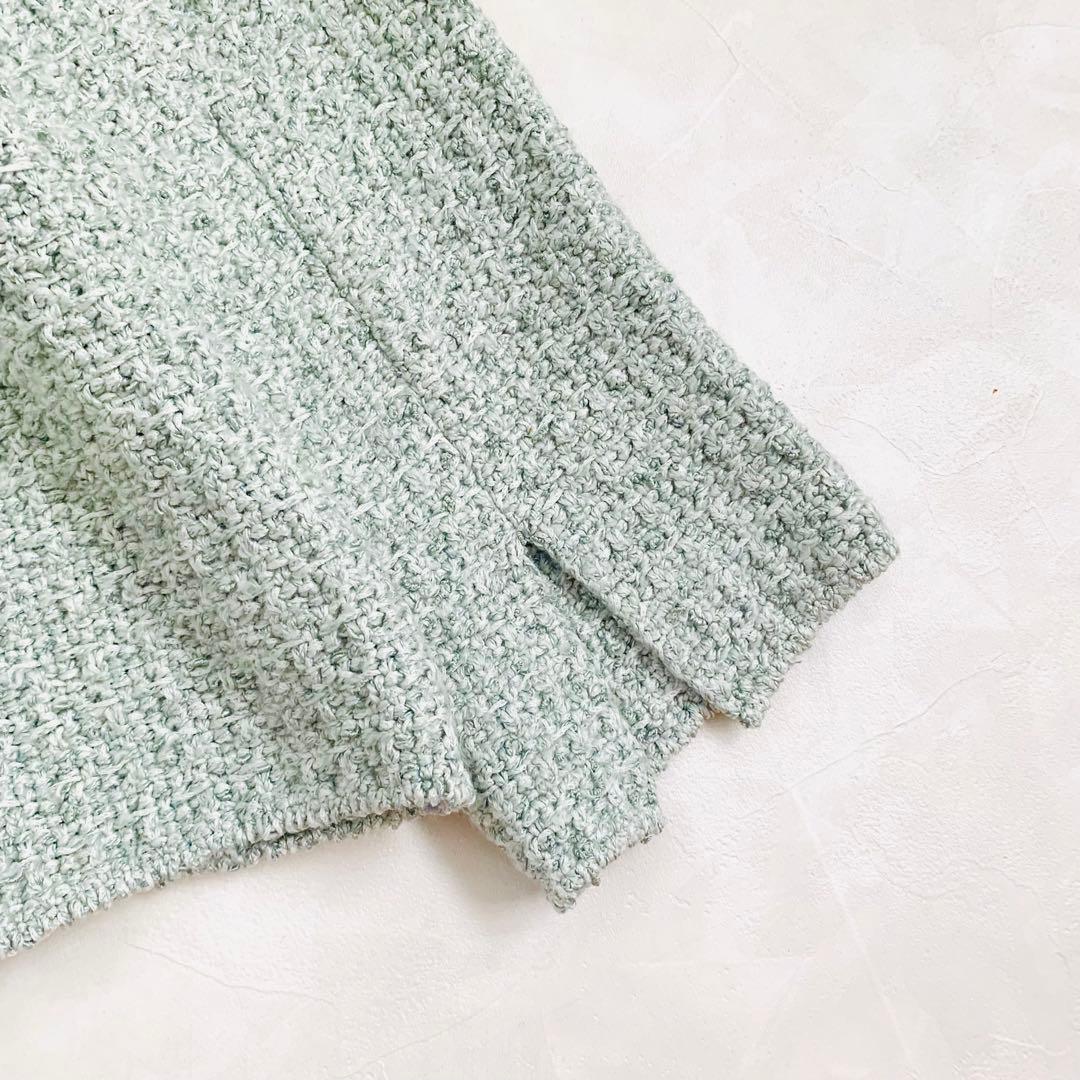 FOXEY Tweed Compact ツイードニットジャケット　2way