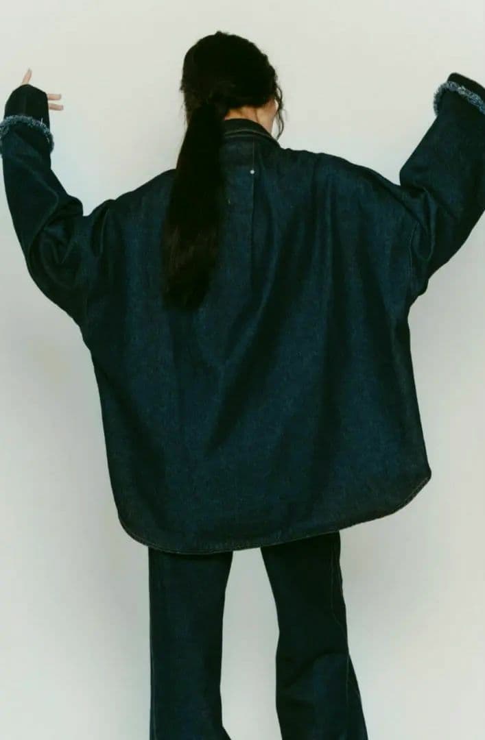 【新品】Knuth Marf denim over shirt jacket S