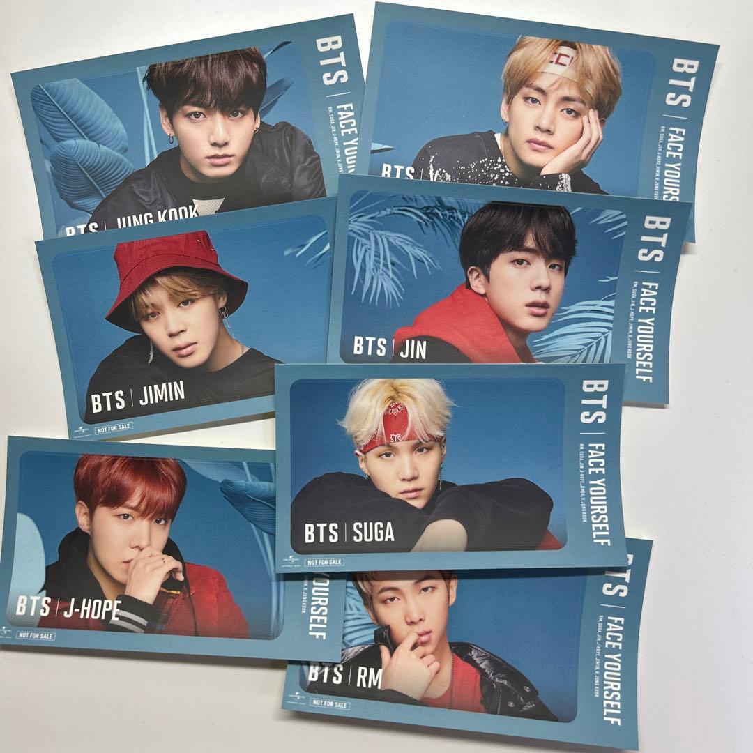 BTS ICカードステッカー face yourself