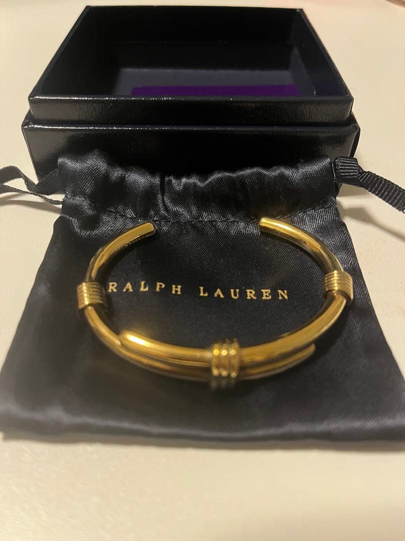 Ralph Lauren ゴールドバングル　ユニセックス