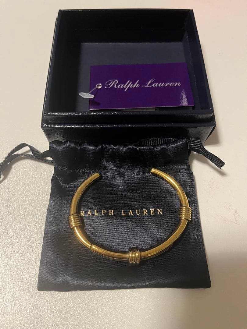 Ralph Lauren ゴールドバングル　ユニセックス