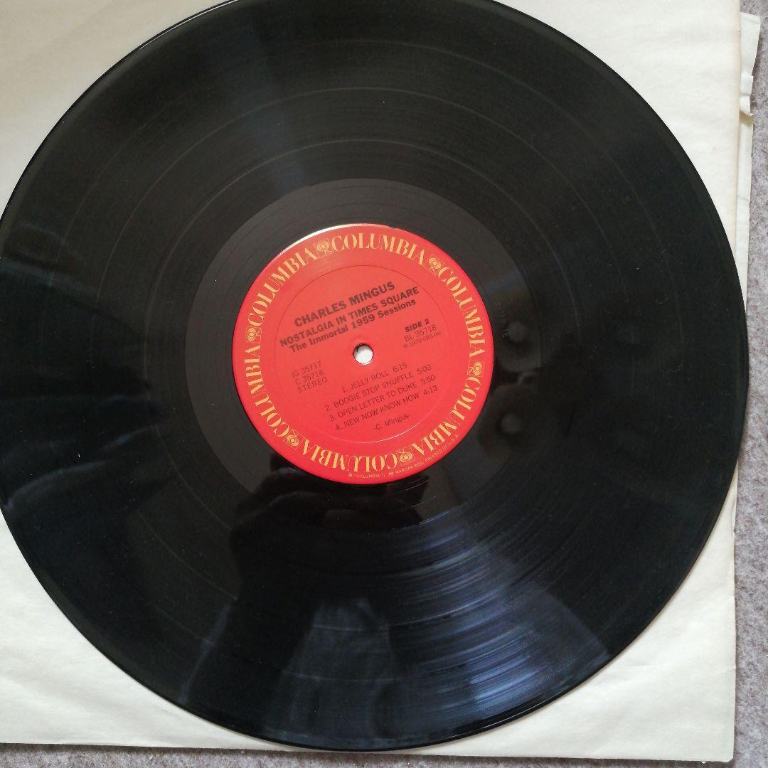 チャールス・ミンガス　ノスタルジア・イン・タイムズスクエア　2枚組　美品レア盤