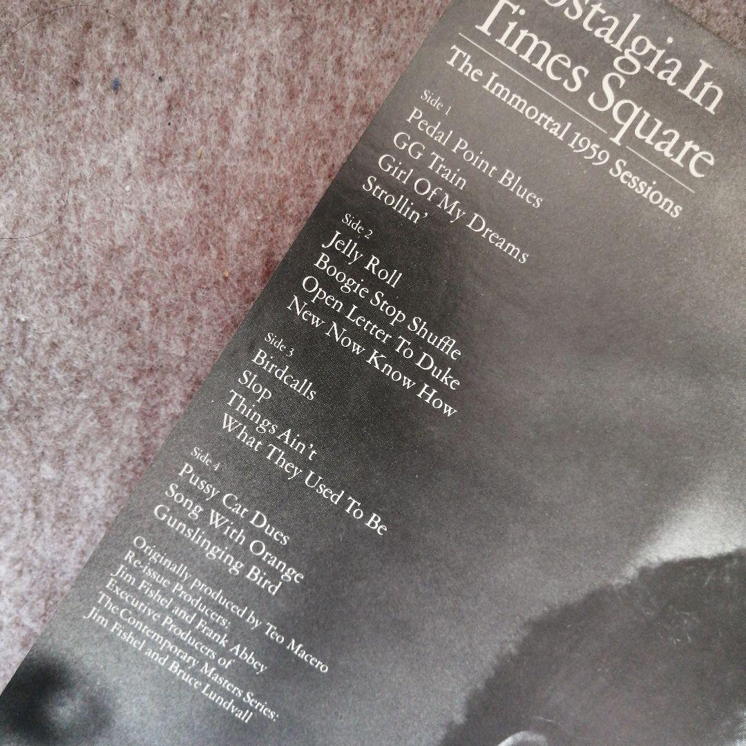 チャールス・ミンガス　ノスタルジア・イン・タイムズスクエア　2枚組　美品レア盤