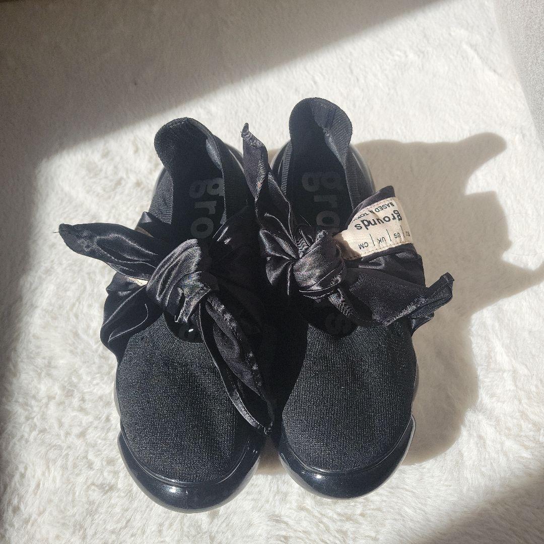 GROUNDS グラウンズ Jewelry Hankie Pumps