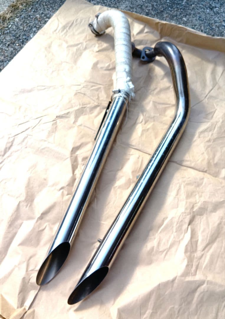 ヤマハ　ドラックスター400 クラシック インジェクション　マフラー　2010~