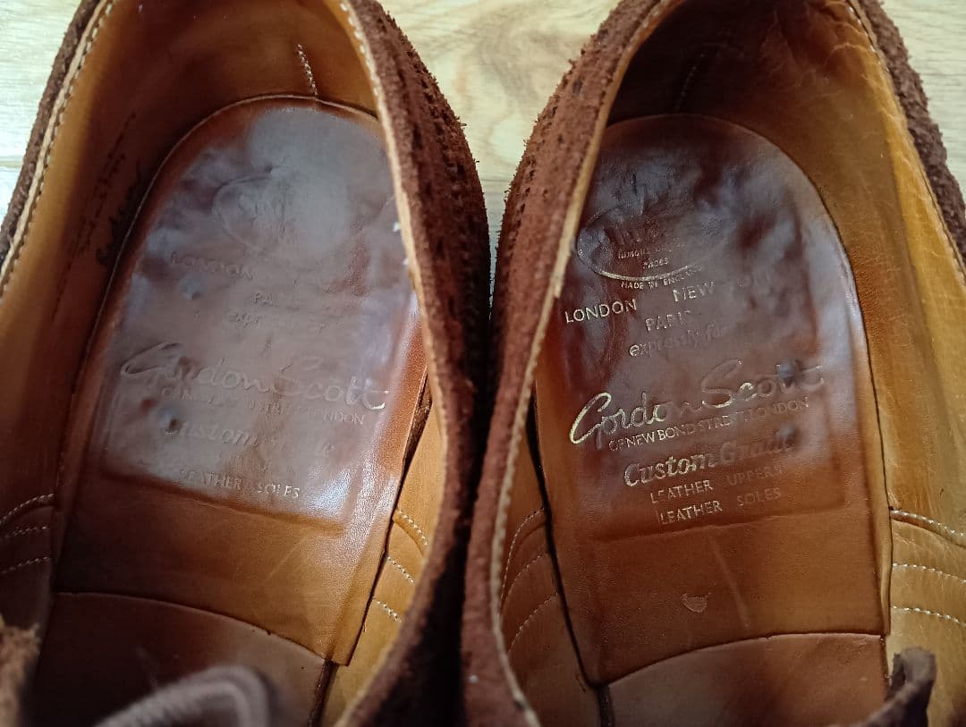 1*★様 旧Church'sチャーチ 3都市 REDCAR 6F スウェードウイ