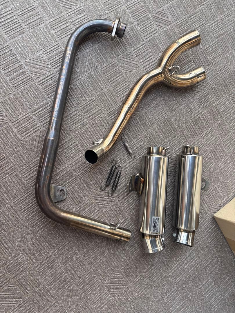 カリカリ グロム GROM ウィルズウィン アトミックツインマフラー