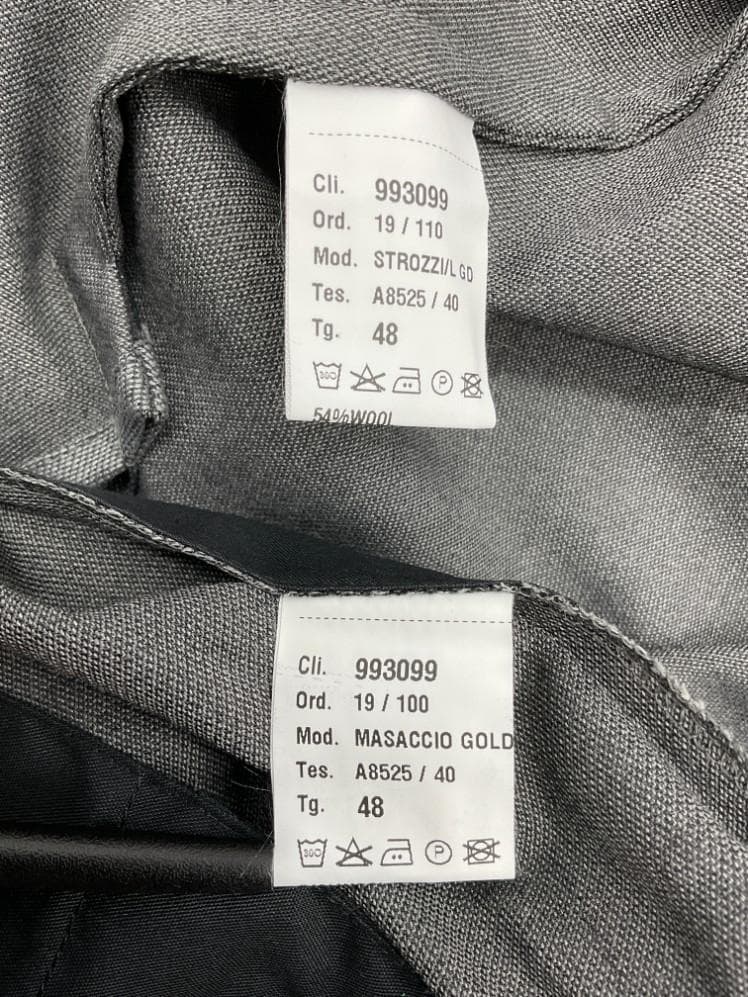 【未使用品】giab's ARCHIVIO マサッチョゴールド永久クリース 48