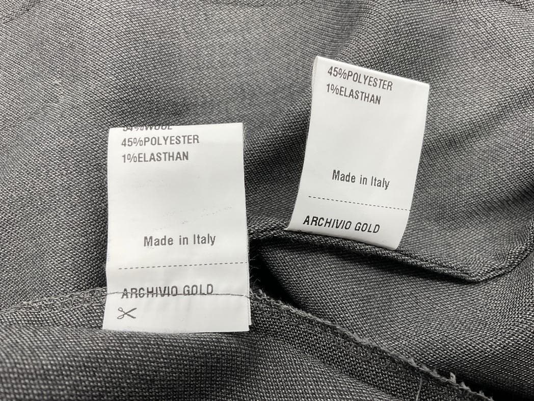 【未使用品】giab's ARCHIVIO マサッチョゴールド永久クリース 48