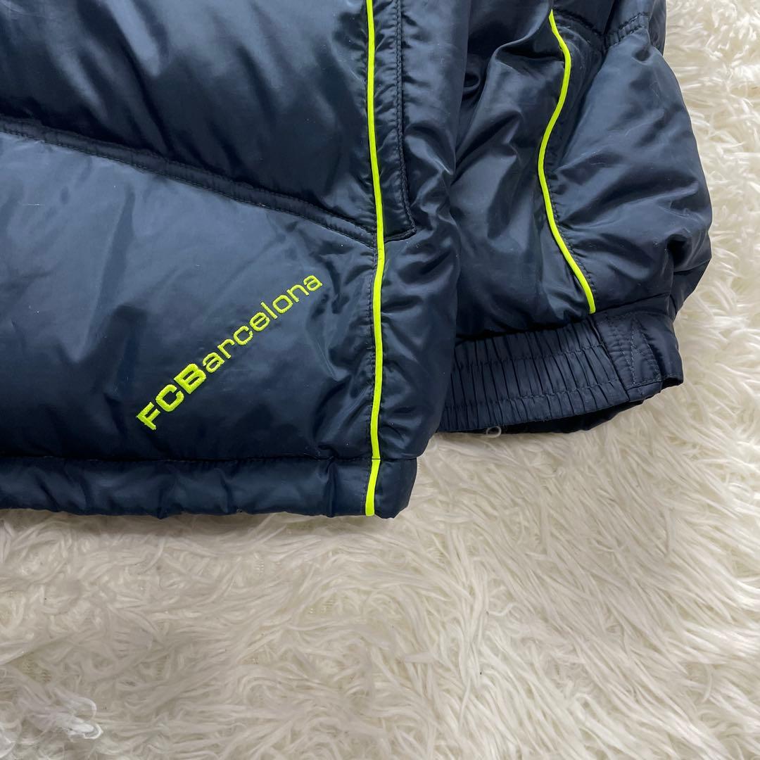希少✨バルセロナ×ナイキ ダウンジャケット ベンチコート サッカー Lサイズ