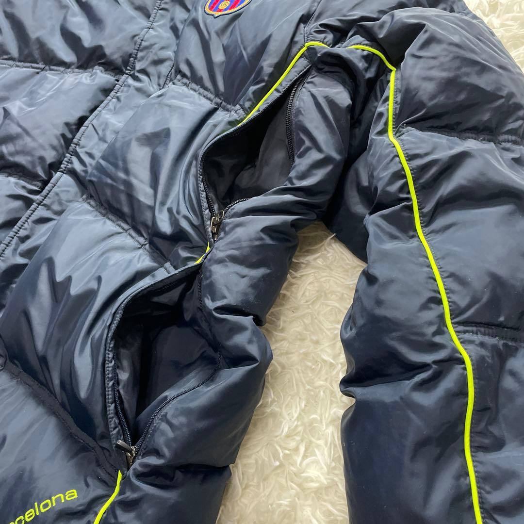 希少✨バルセロナ×ナイキ ダウンジャケット ベンチコート サッカー Lサイズ