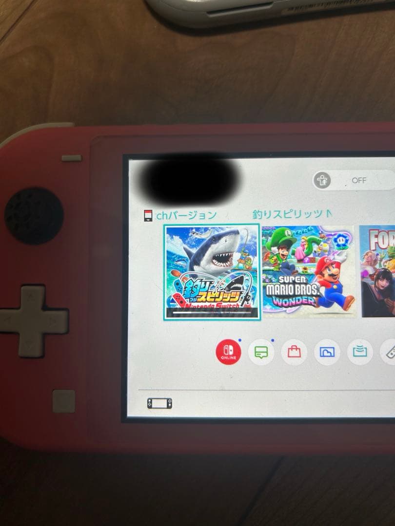 【ジャンク寄り】Nintendo Switch Lite コーラルピンク