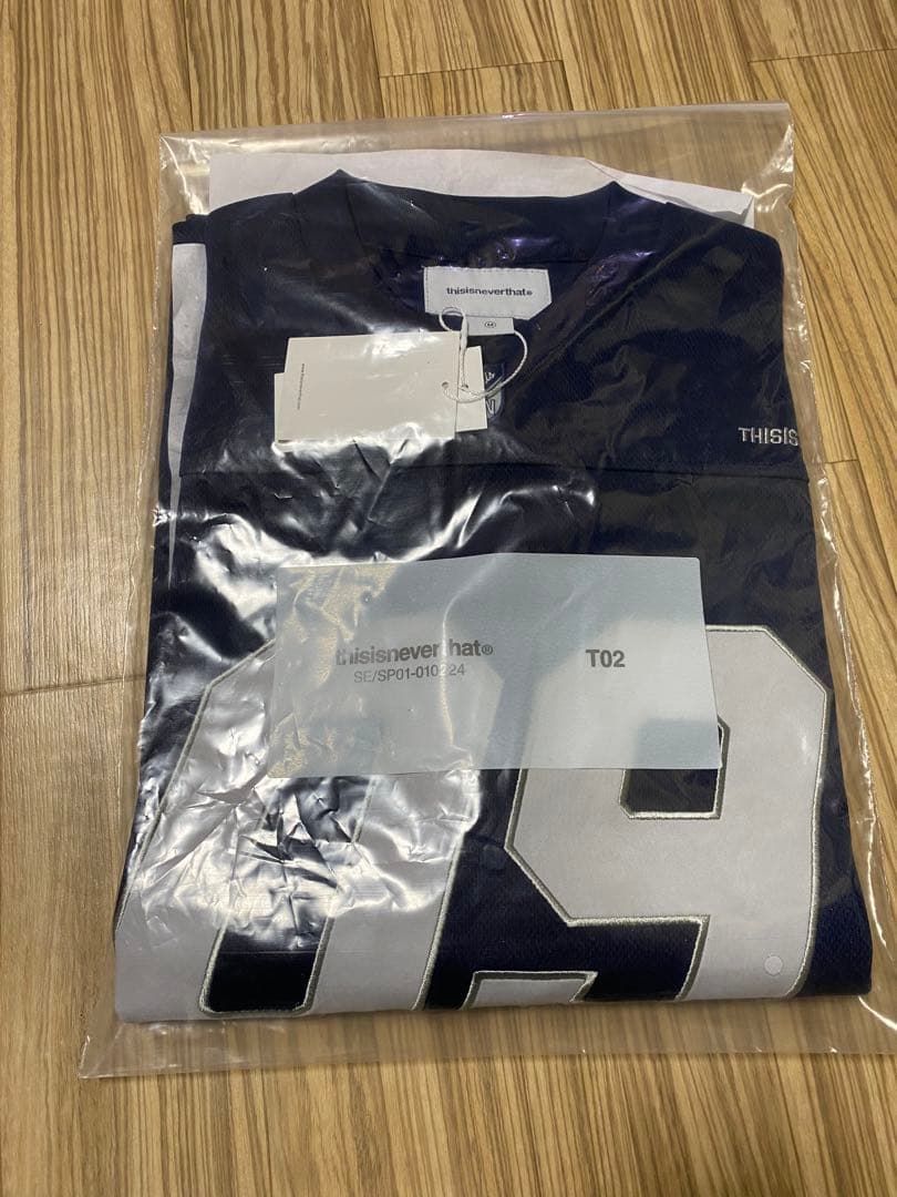 thisisneverthat Football Jersey 新品未使用　美品