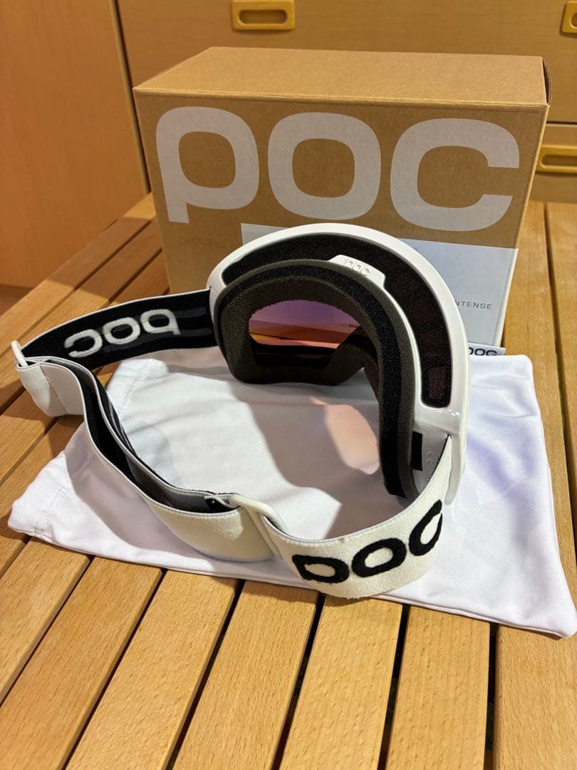 【とん】POC Fovea WF Hydrogen White ゴーグル
