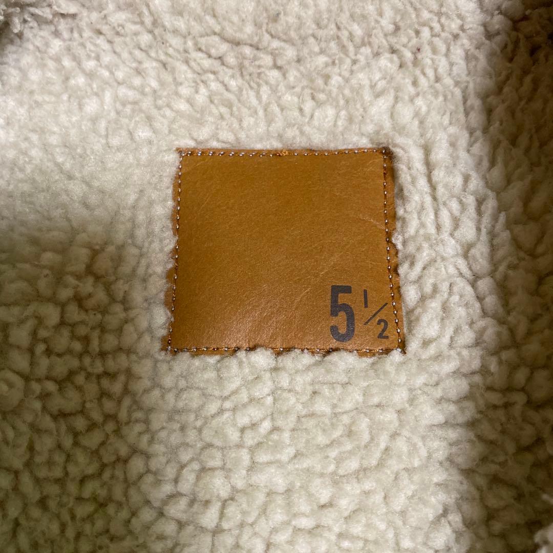 Spick ＆ Span 5½ ライトブルー ボアデニムジャケット 36